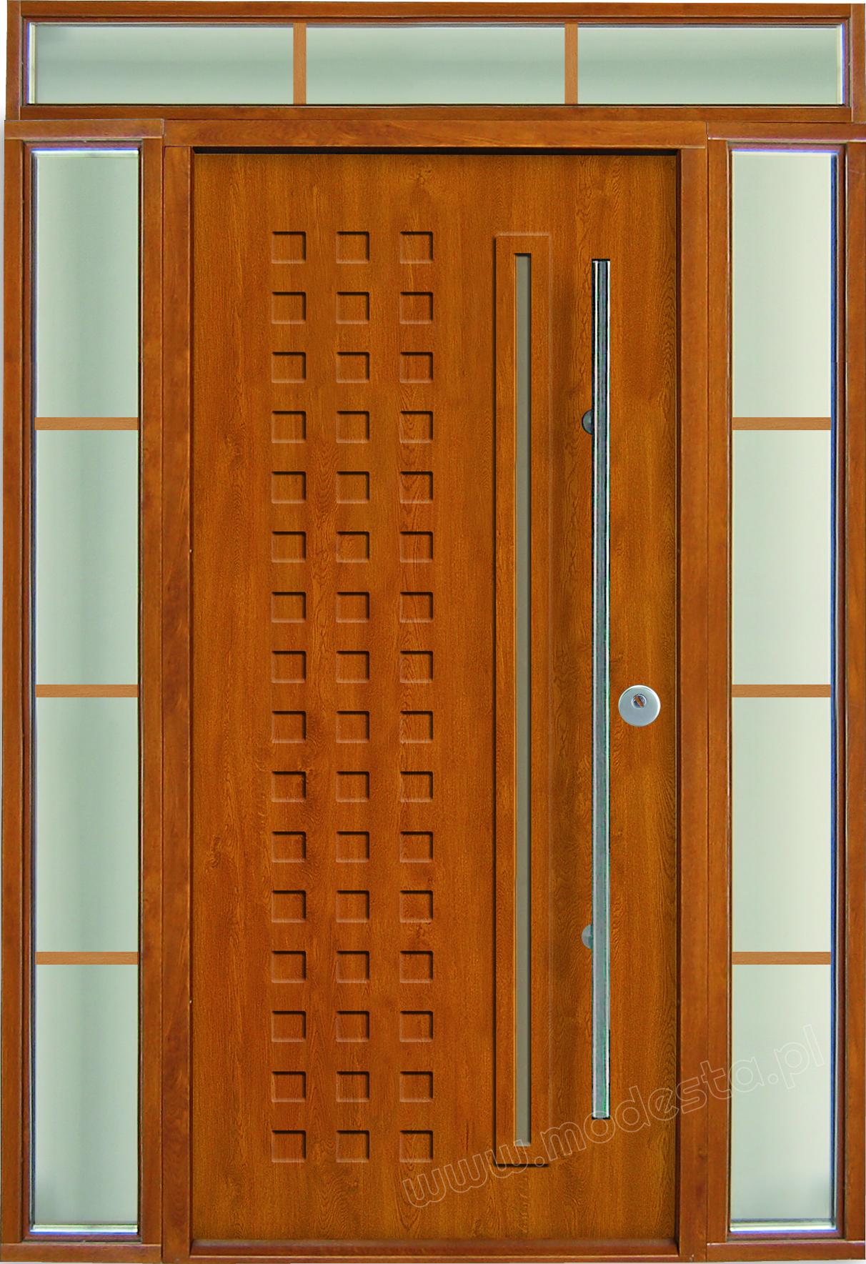 drzwi stalowe zewnętrzne dwuskrzydłowe