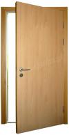 EI60 wooden fire and smoke resistant glazed and non-glazed door sets