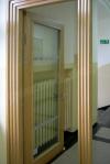 wooden fire rated EI30/EI60 glass wall partitions