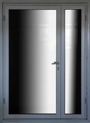 EI60 fire-rated steel profile doors